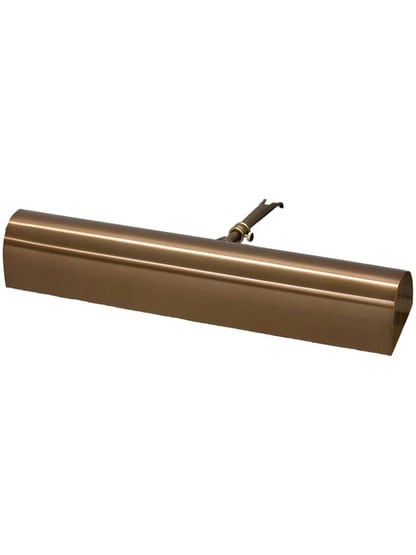 Traditional 14 inch Picture Light - Title 20 Compliant in Statuary Bronze.